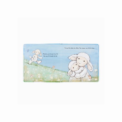 Jellycat Agneau Timide Et Sa Maman Livre Books UK | 49678CEDO